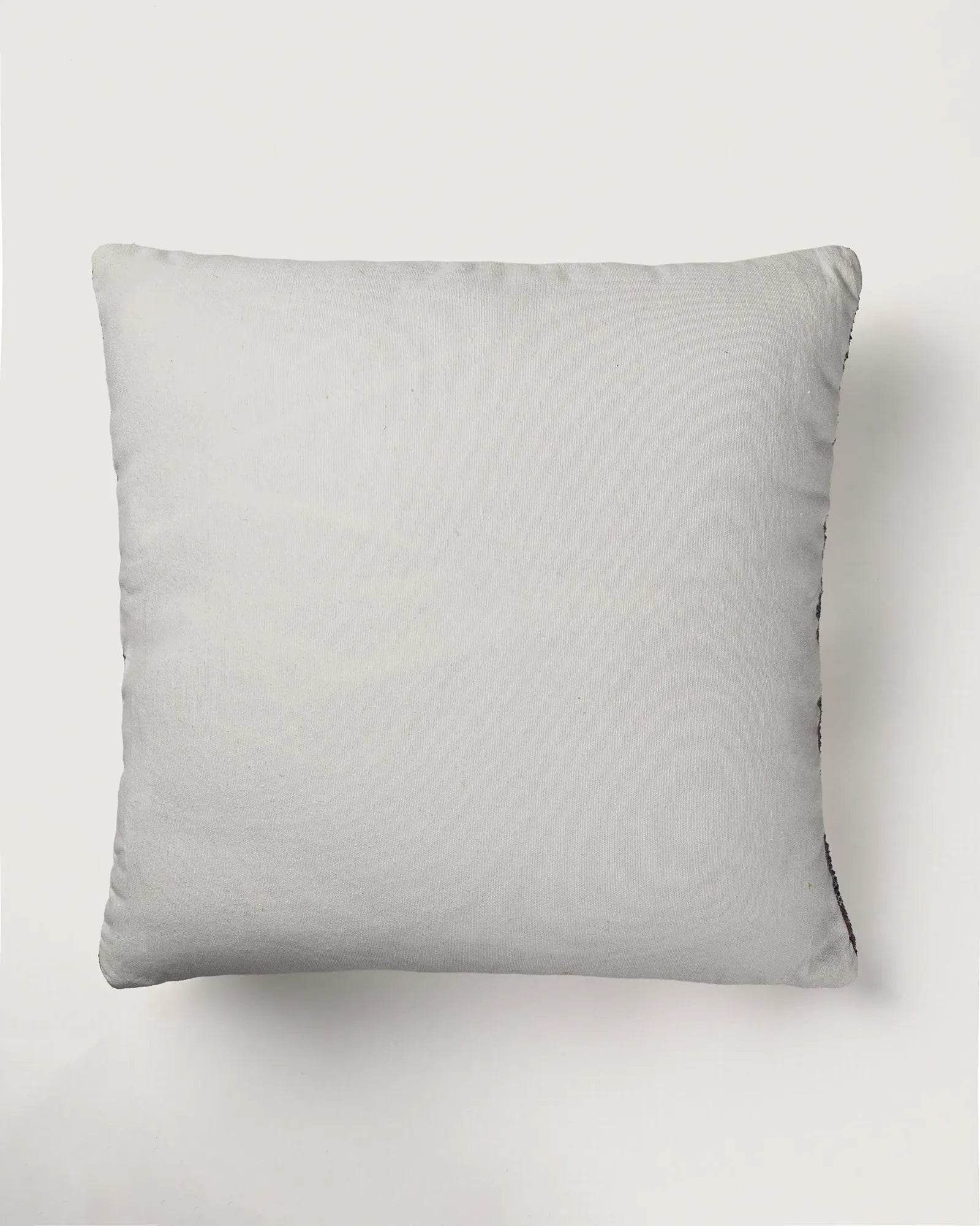 Bespoke Hand-Woven Moroccan Vintage Fabric & Linen Square Cushion (42 x 42 cm)