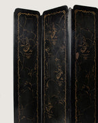 Antique Italian Chinoiserie Lacquered Metal Radiator Screen – Early 20th Century