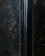 Antique Italian Chinoiserie Lacquered Metal Radiator Screen – Early 20th Century