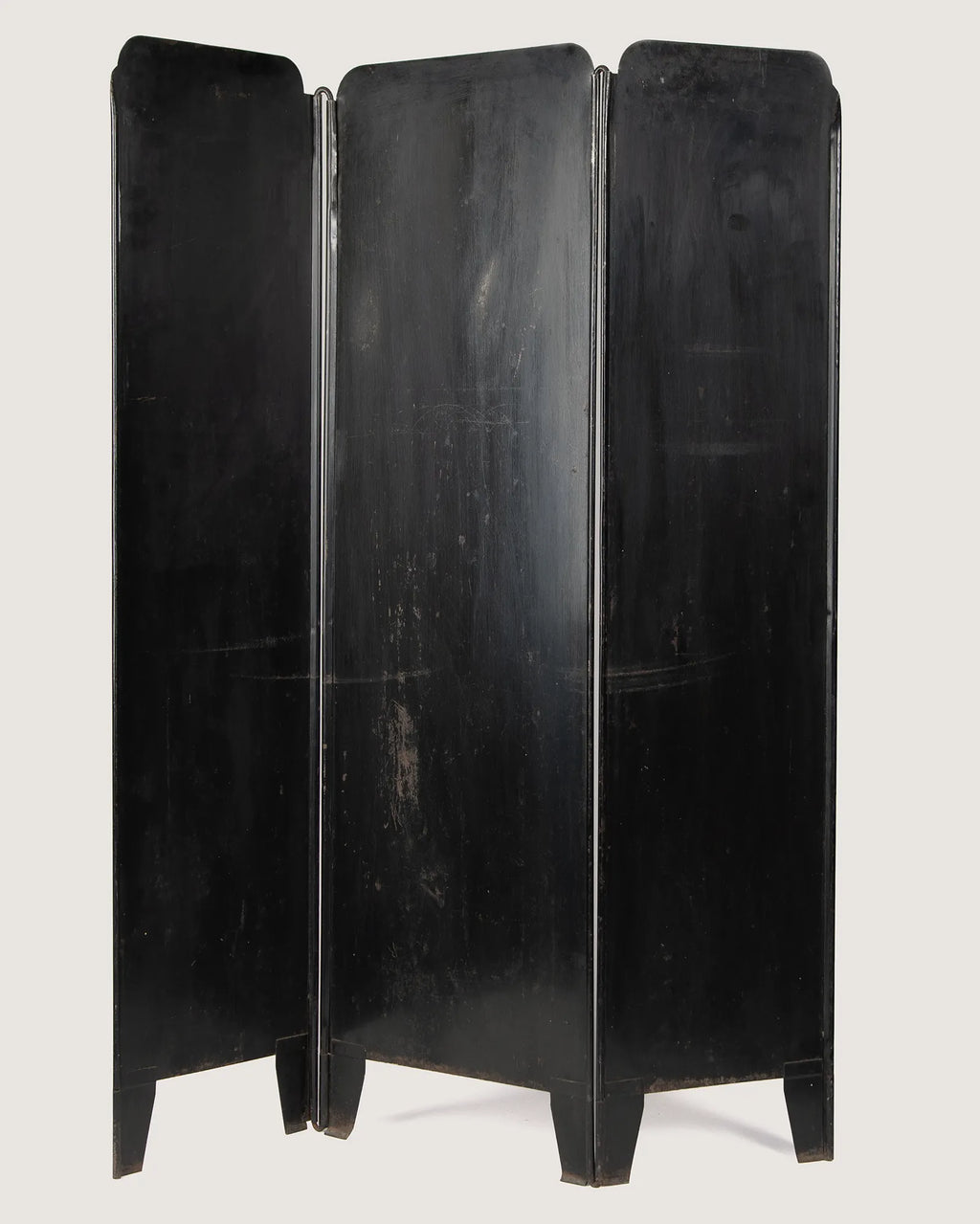 Antique Italian Chinoiserie Lacquered Metal Radiator Screen – Early 20th Century