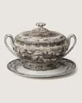 Magnificent late 19th-century antique English Wedgwood soup tureen complete with its original underplate.