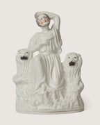 antique victorian
staffordshire figurine
pottery main view
english collectible