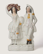 antique victorian
staffordshire figurine pottery
main view english collectible